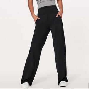 New lululemon take it easy pants 4 black